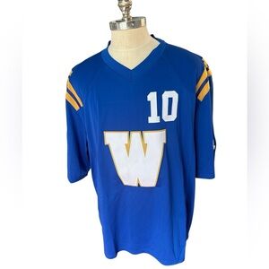 Winnipeg Blue Bombers custom jersey Nic Demski XXL